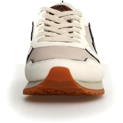 Sneakers en Cuir Jet beiges