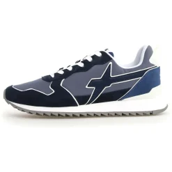 Sneakers en Cuir Jet bleu marine