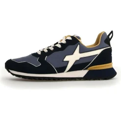 Sneakers en Cuir Jet bleu marine