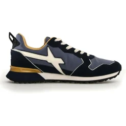 Sneakers en Cuir Jet bleu marine