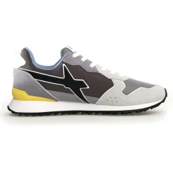 Sneakers en Cuir Jet grises