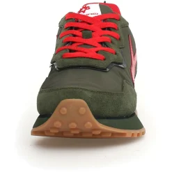 Sneakers en Cuir Jet2 kaki