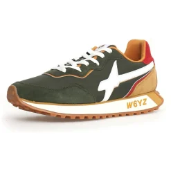 Sneakers en Cuir Jet2 kaki