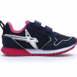 Sneakers en Cuir Jet marine