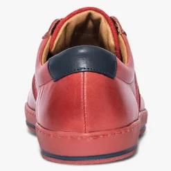 Sneakers en Cuir Kalou rouges