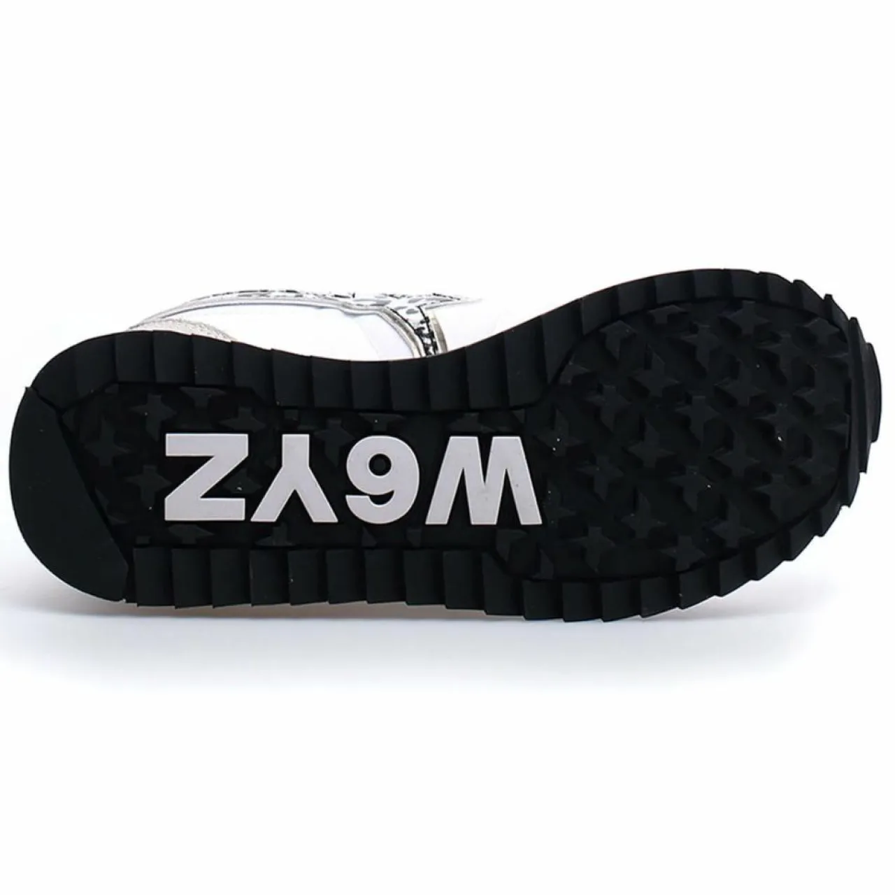 Sneakers en Cuir Kis blanc/beige/léopard