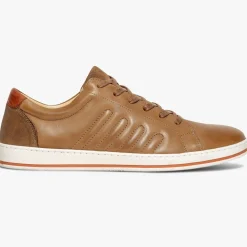 Sneakers en Cuir Kolia camel