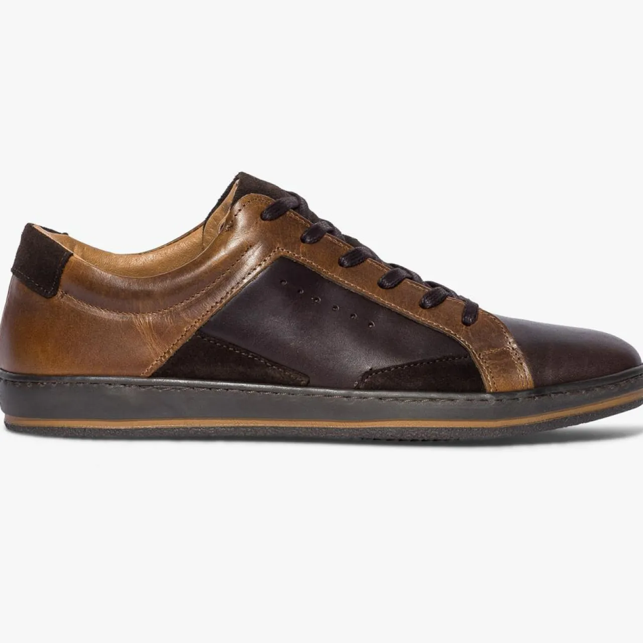 Sneakers en Cuir Kuala marron