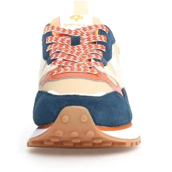 Sneakers en Cuir Loop beiges