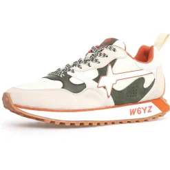 Sneakers en Cuir Loop beiges