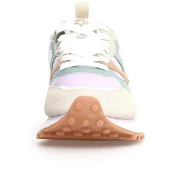 Sneakers en Cuir Loop beiges