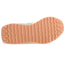 Sneakers en Cuir Loop beiges