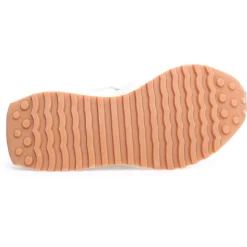 Sneakers en Cuir Loop beiges