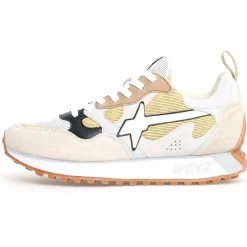 Sneakers en Cuir Loop beiges