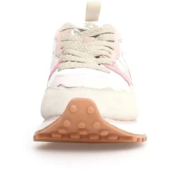 Sneakers en Cuir Loop beiges