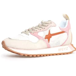 Sneakers en Cuir Loop beiges