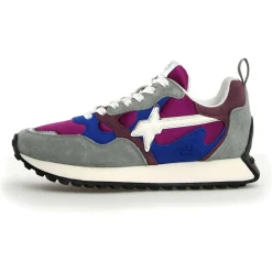 Sneakers en Cuir Loop bleues