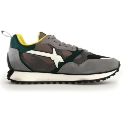 Sneakers en Cuir Loop grises