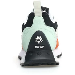 Sneakers en Cuir Loop orange