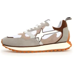 Sneakers en Cuir Loop taupe