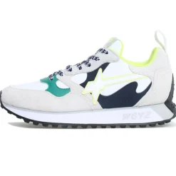 Sneakers en Cuir Loop vertes