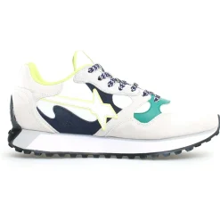 Sneakers en Cuir Loop vertes