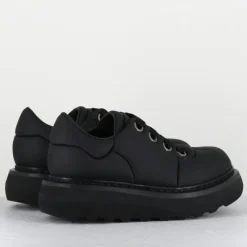 Sneakers en Cuir M6610 noires - Talon : 10.5cm