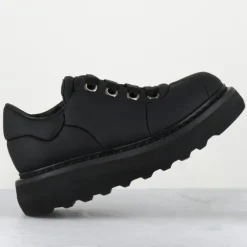 Sneakers en Cuir M6610 noires - Talon : 10.5cm