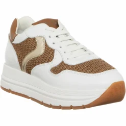 Sneakers en Cuir Maran blanc/marron