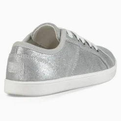 Sneakers en Cuir métallisé Irvin argentées