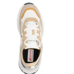 Sneakers en Cuir Next beiges