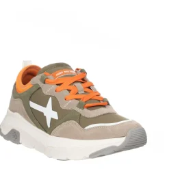 Sneakers en Cuir Next kaki