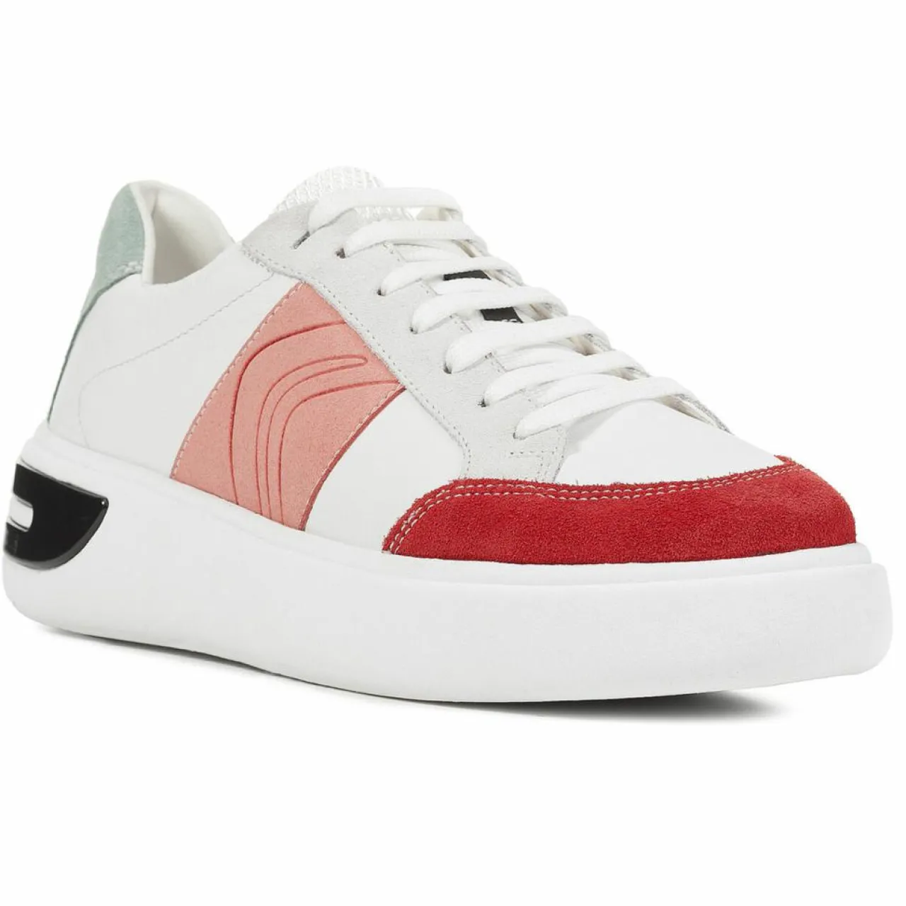 Sneakers en Cuir Ottaya blanc/multicolore