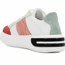 Sneakers en Cuir Ottaya blanc/multicolore