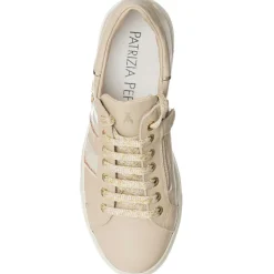 Sneakers en Cuir Peno beiges