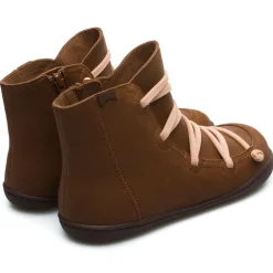 Sneakers en Cuir Peu marron