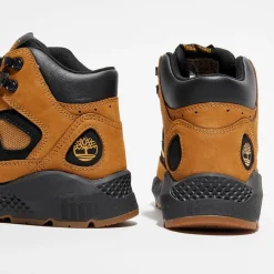 Sneakers en Cuir Ripcord Mid Hiker camel/noir