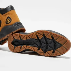 Sneakers en Cuir Ripcord Mid Hiker camel/noir