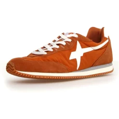 Sneakers en Cuir Samoa jaunes