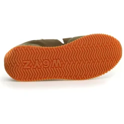 Sneakers en Cuir Samoa kaki