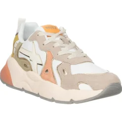 Sneakers en Cuir Sarah beiges