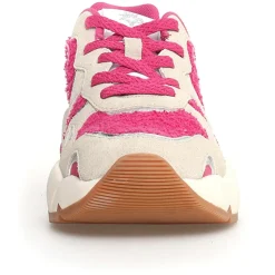 Sneakers en Cuir Sarah beiges