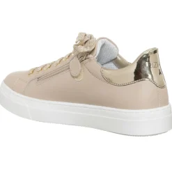 Sneakers en Cuir Serafina beiges