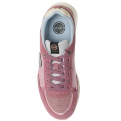 Sneakers en Cuir Travis vieux rose