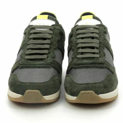 Sneakers en Cuir Vida kaki