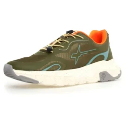 Sneakers en Cuir Will kaki