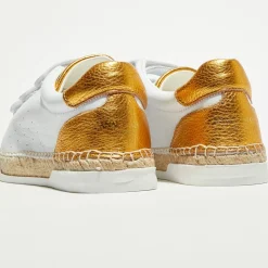 Sneakers en Cuir Wonder curcuma