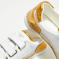 Sneakers en Cuir Wonder curcuma