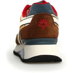 Sneakers en Cuir Yak beiges