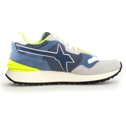 Sneakers en Cuir Yak blanches